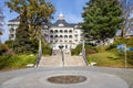 Priessnitz sanatorium, spa town JesenÃÂ­k, Jeseniky mountains, Czech republic Royalty Free Stock Photo