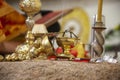 Priest in the altar