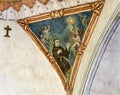 Priest Angel Fresco Mission San Xavier Catholic Church Tuscon Arizona