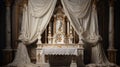 priest catholic altar