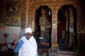 A Priest in a church, Mek'ele