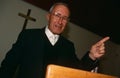 A priest at a church in South Africa.