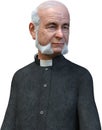 Priest, Clergy, Vicar, Pastor, Isolated Royalty Free Stock Photo