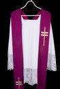 Priest surplice Royalty Free Stock Photo