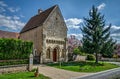 Historic church of PrieurÃÂ© de Drevant - France Royalty Free Stock Photo