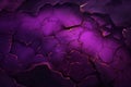 Primal Plain magma cracks purple. Generate Ai