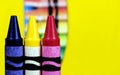 Primary Color Crayons Royalty Free Stock Photo