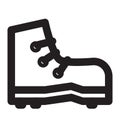 Boot icon for all your project needs Royalty Free Stock Photo