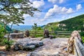 Primary overlook at Cloudland Canyon State Park Royalty Free Stock Photo