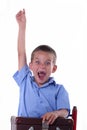 Primary school boy Royalty Free Stock Photo