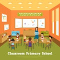 Primary School Classroom Template