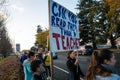 Primary and Secondary School Teachers protesting