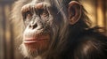 Narrative-driven Visual Storytelling: A Captivating Encounter With A Harpia Harpyja Chimpanzee
