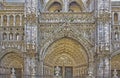 Main facade Saint Mary of Toledo cathedral, EspaÃÂ±a