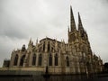 Primatial Cathedral of Saint St Andrew Andre Bordeaux catholic gothic romanesque architecture church Gironde France Royalty Free Stock Photo