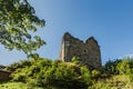 Old ruin of oldest stone castle in Czech Republic