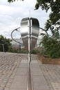 Prime meridian (Greenwich), London, UK