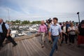 Prime Minister Justin Trudeau Walking