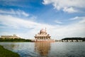 Prime Minister Office and Masjid Putrajaya Royalty Free Stock Photo