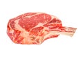 Prime rib steak cut Royalty Free Stock Photo