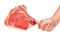 Prime rib steak cut Royalty Free Stock Photo
