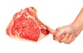 Prime rib steak cut Royalty Free Stock Photo