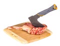 Prime rib steak cut Royalty Free Stock Photo