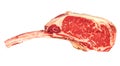 Prime rib steak cut Royalty Free Stock Photo