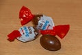 Primelin - France, January 05, 2019 : Schoko-bons chocolates from Kinder