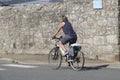 Primelin Ã¢â¬â France, July 24, 2019 : cyclist on the road