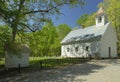 Primitive Baptist Church in Cades Cove of Smoky Mountains, TN, U Royalty Free Stock Photo