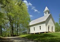 Primitive Baptist Church in Cades Cove of Smoky Mountains, TN, U Royalty Free Stock Photo