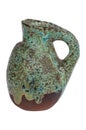 Primitive clay pitcher