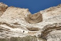 Primitive settlement cave excavated on the mountain rock. Albacete, Spain