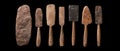 Primitive stone tools and utensils Royalty Free Stock Photo