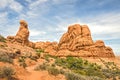 Primitive Trail in Arches National Park in Utah Royalty Free Stock Photo