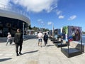 Vladivostok, Russia, September, 15,09, 2023. Primorsky Krai Pavilion at the Far East Street exhibition