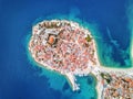 Primosten Croatian Coast Royalty Free Stock Photo