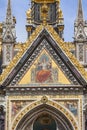 Prince Albert Memorial , decorative details, Kensington Gardens, London, United Kingdom Royalty Free Stock Photo