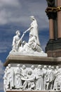 The Prince Albert memorial in Hyde park, London. Royalty Free Stock Photo