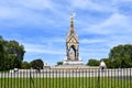 The Prince Albert memorial in Hyde park, London Royalty Free Stock Photo