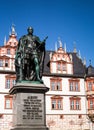 Prince Albert Memorial and Town House in Coburg Royalty Free Stock Photo