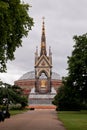 Prince Albert monument in Hyde park Royalty Free Stock Photo