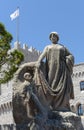 Prince Albert Statue in Monaco