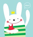 Prince bunny doodle