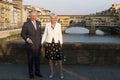 Prince Charles of England and his wife Camilla Parker Bowles, Duchess of Cornwall. Royalty Free Stock Photo