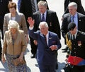 Prince Charles Waves Saint John Royalty Free Stock Photo