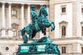 Prince Eugen of Savoy monument 1865, Vienna, Austria Royalty Free Stock Photo