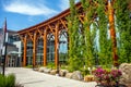 Prince George, British Columbia, Canada, June 19, 2018 Building of the Royal Canadian Mounted Police