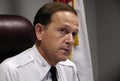 A Prince George`s County Police Chief in his office